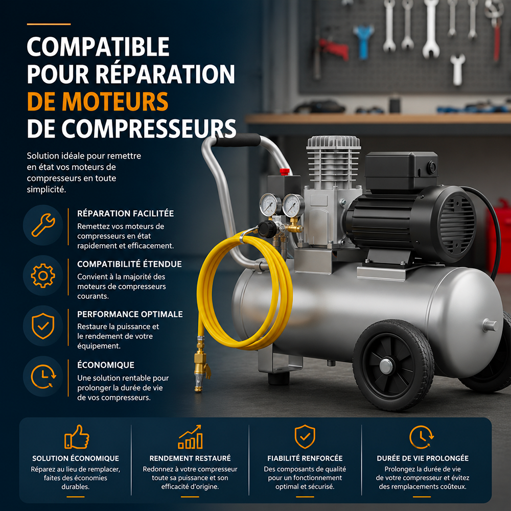 Condensateur permanent 450 V à cosses Faston – 8 à 40 µF – Image 7